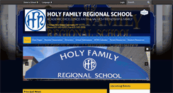 Desktop Screenshot of holyfamilyregional.com