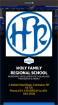 Mobile Screenshot of holyfamilyregional.com